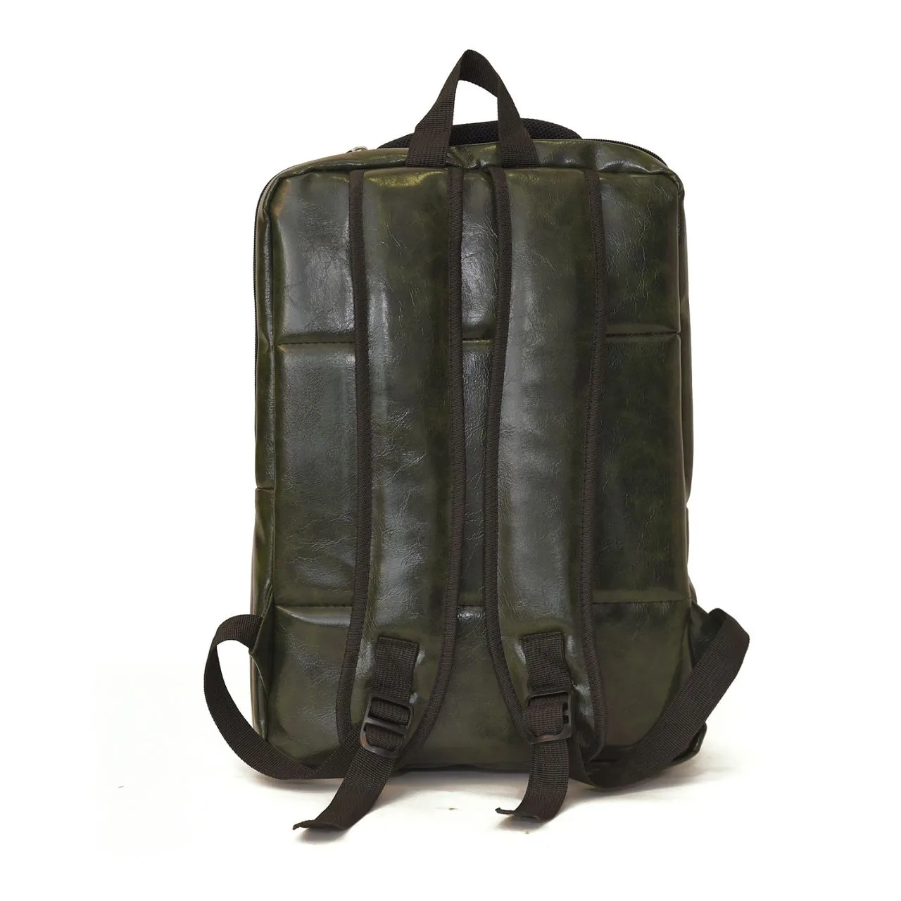 LAPTOP BAG PACK PU Leather GREEN