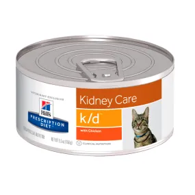 Lata Hills K/d Kidney Care Cuidado Del Rion 156 Gr para Gato