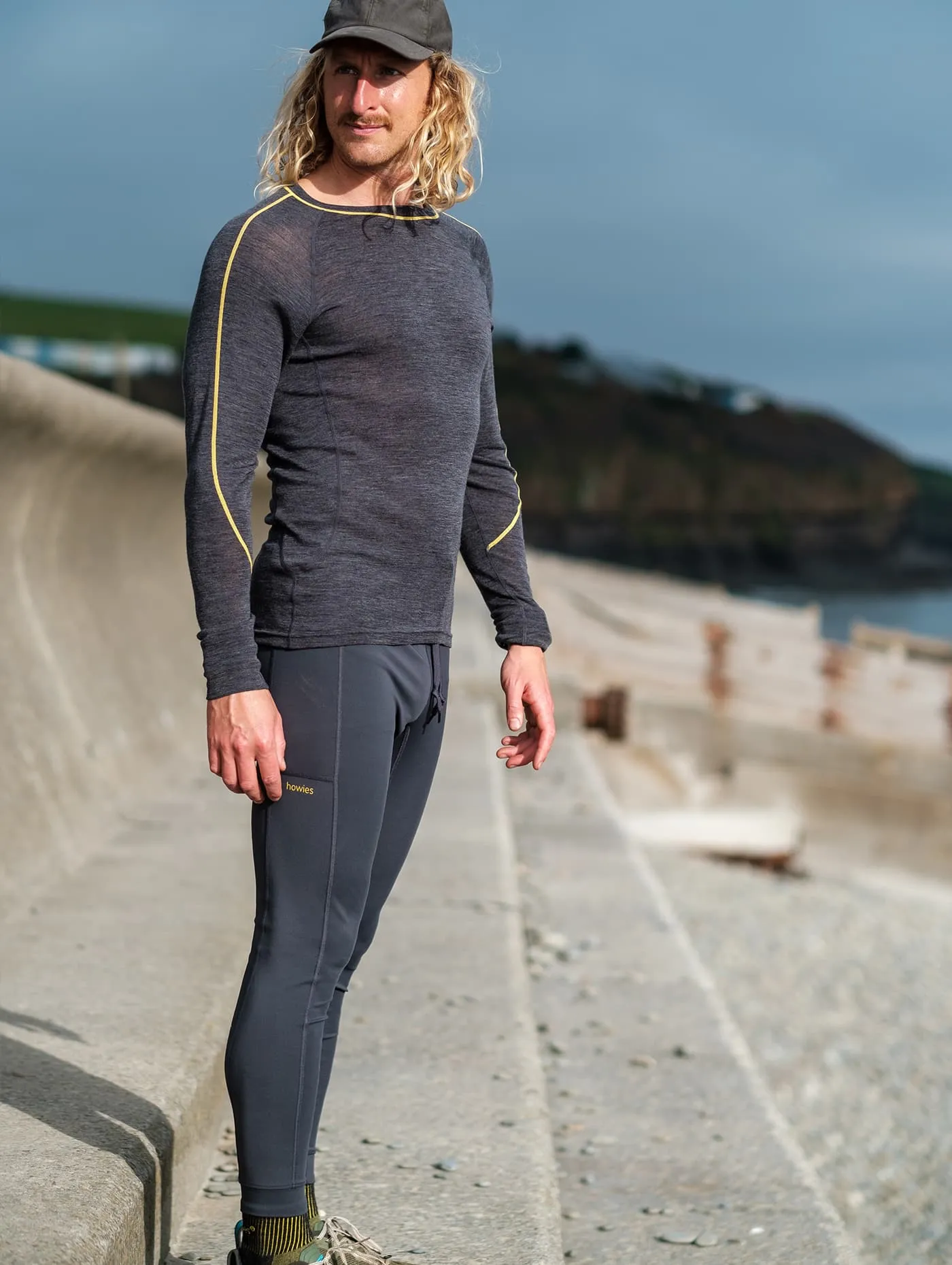 Men's Long Sleeved Merino Base Layer