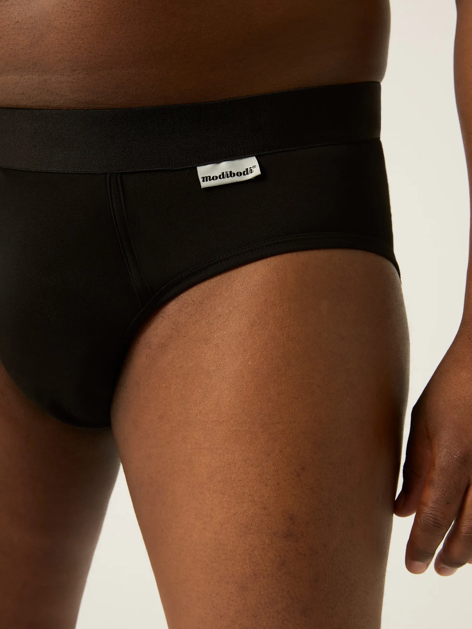 Modibodi Men Brief Ultra Incontinence Black