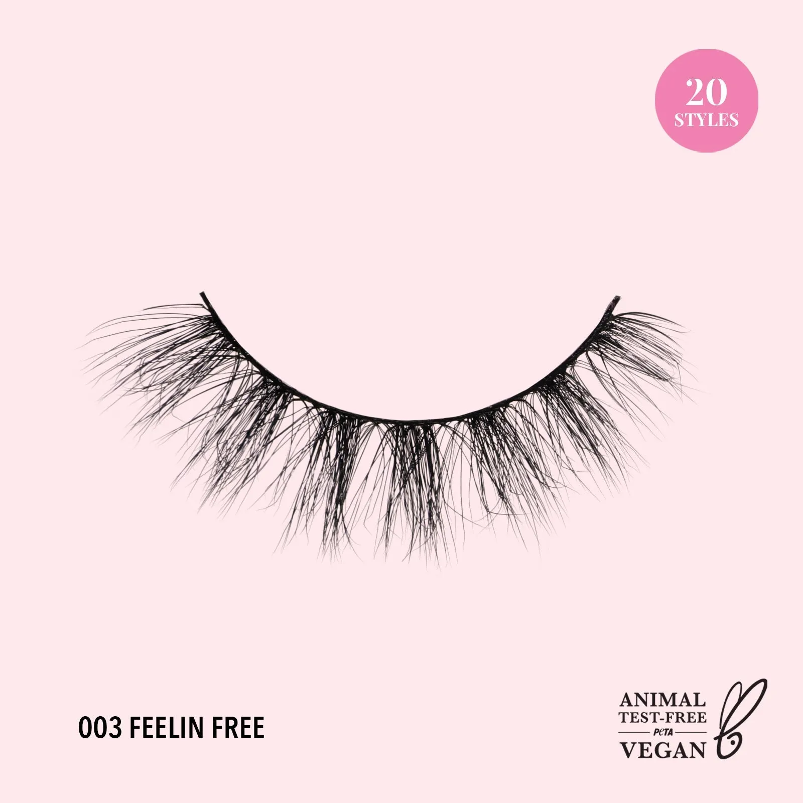 MOIRA 3D Effect Bionic Vegan Faux Mink Lashes