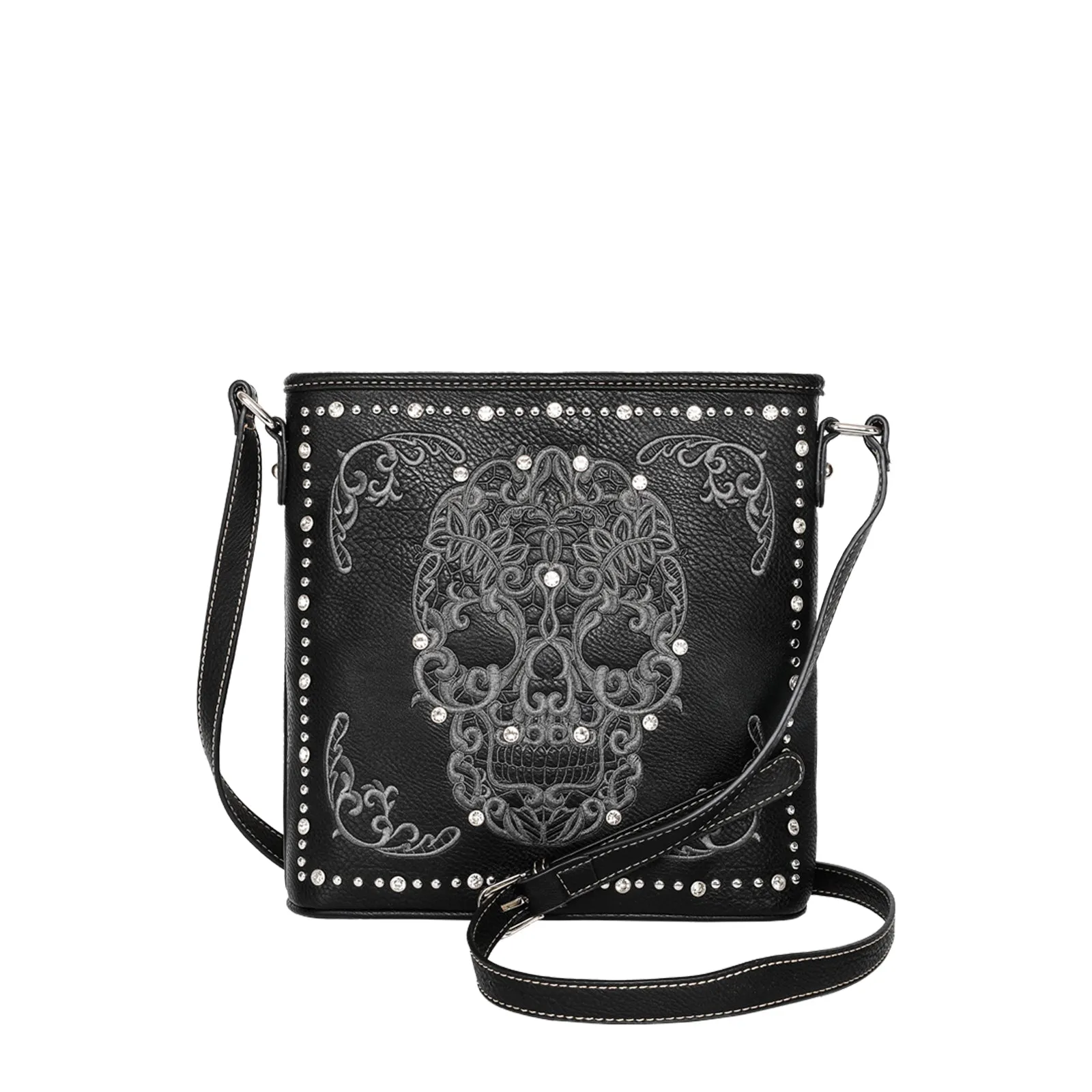 Montana West Sugar Skull Concealed Handgun Crossbody