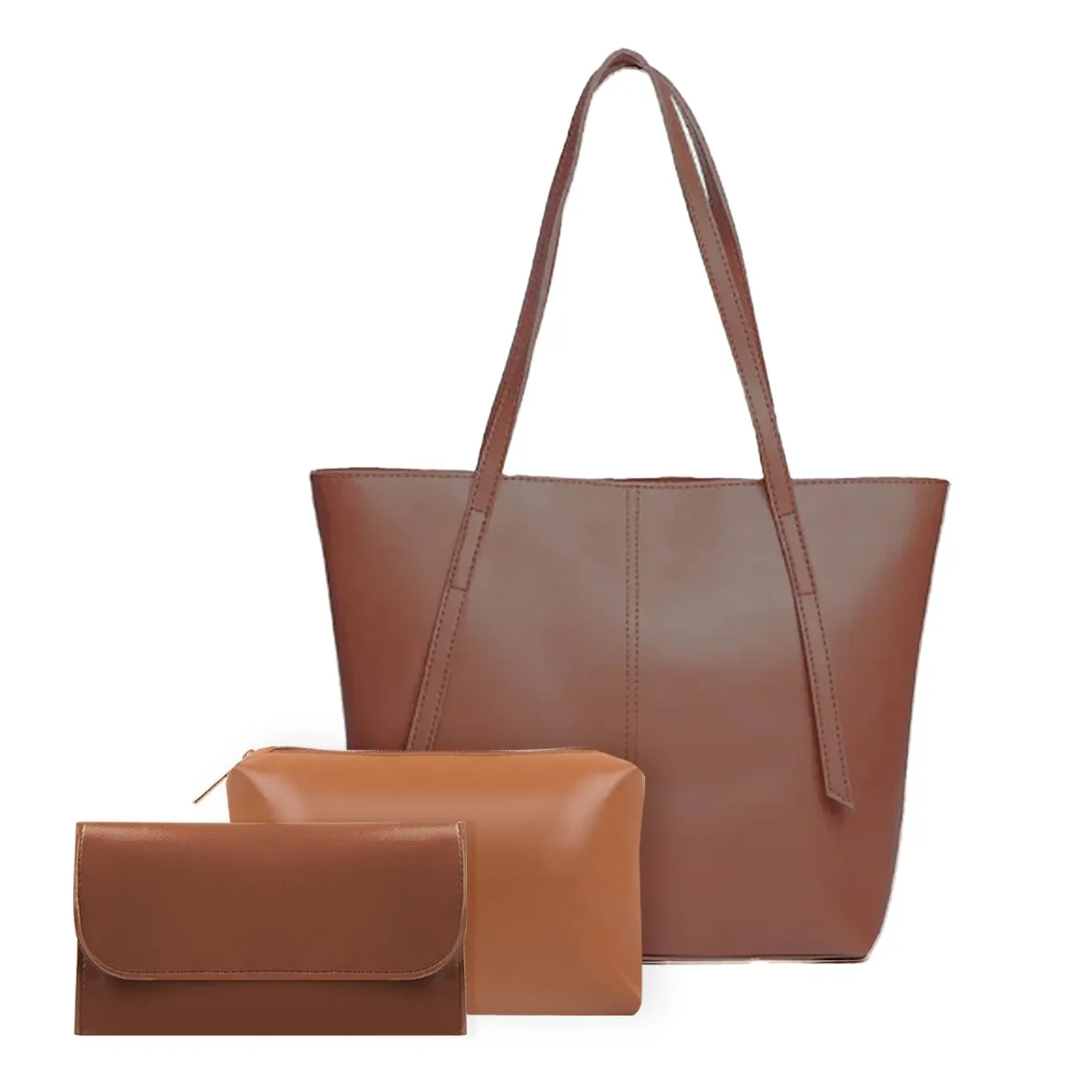 NOVA BROWN BAG 3Pcs Set