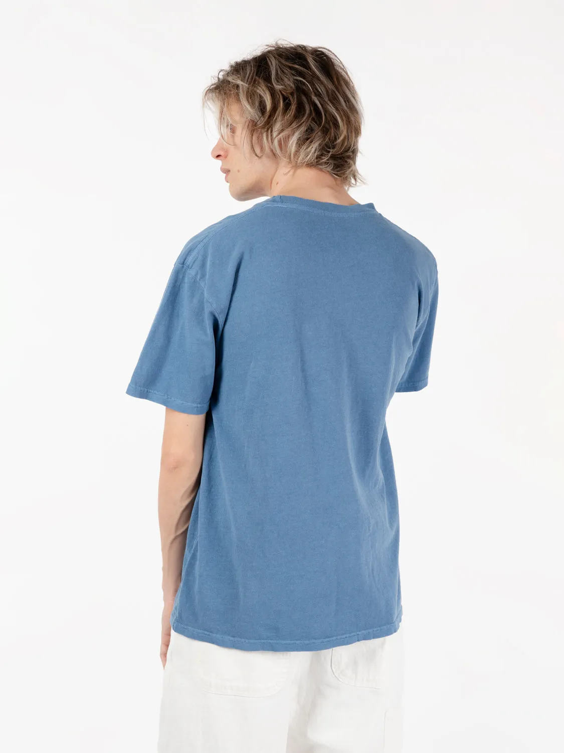 Pigment t-shirt Half icon coronet blue