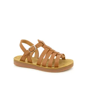 POM D'API PLAGE AIR STRAP Camel Sandales Nu Pieds