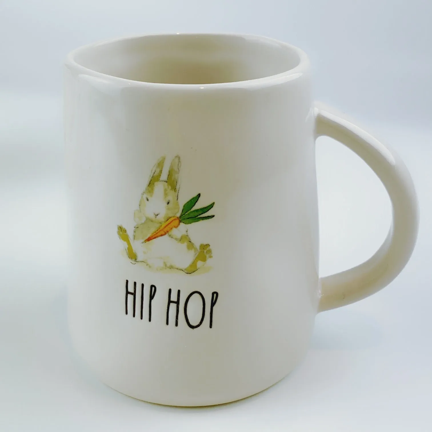 Rae Dunn by Magenta Artisan Collection Hip Hop Bunny Ceramic Mug 20oz