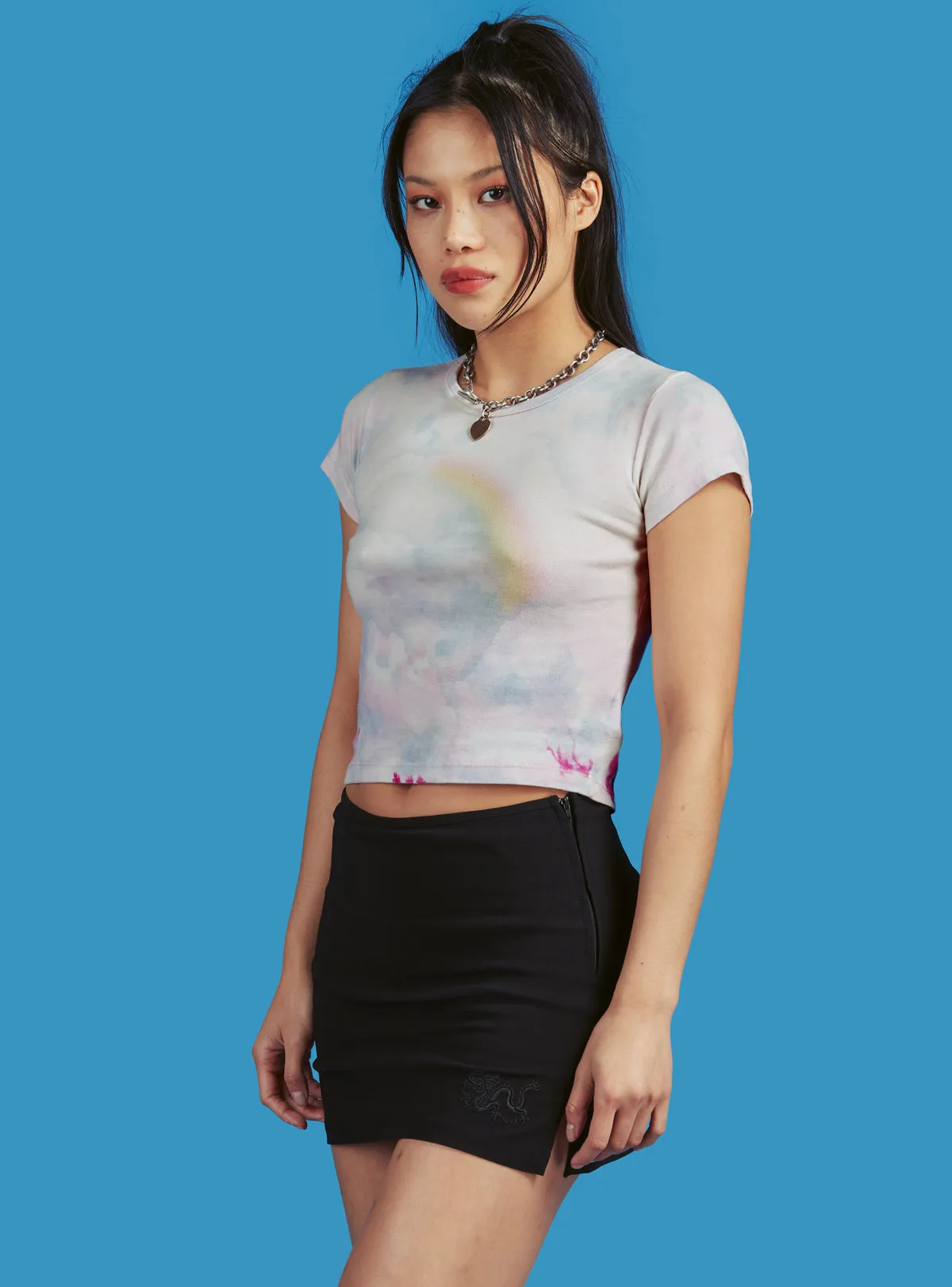 Rainbow Tie Dye Baby Tee