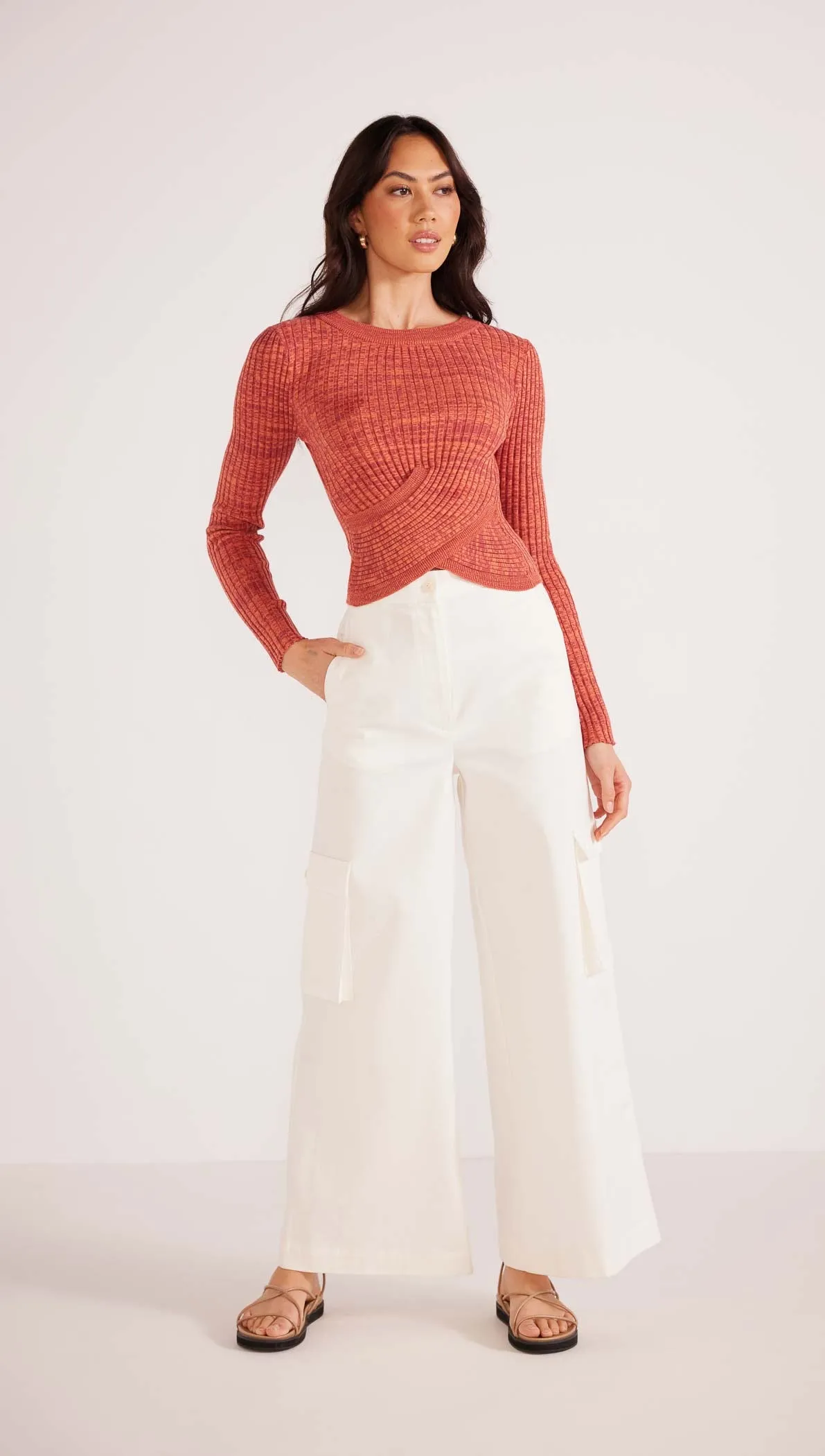 Raphael Twist Knit Top