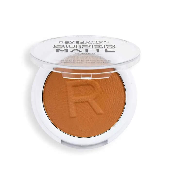 Revolution - Polvos compactos Super Matte - Dark Tan