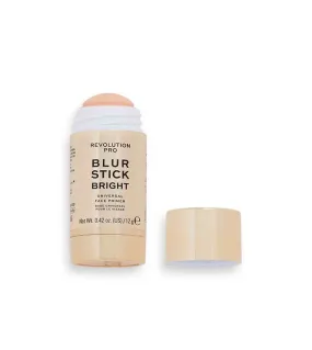 Revolution Pro - Mini prebase de maquillaje universal Blur Stick Bright - 12g