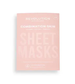 Revolution Skincare - Pack de 3 mascarillas para pieles mixtas