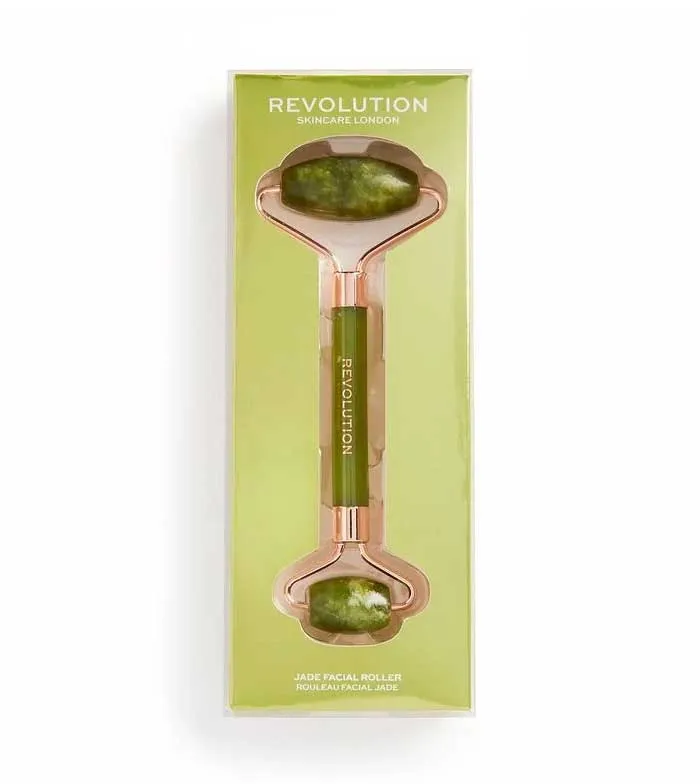 Revolution Skincare - Rodillo facial de jade