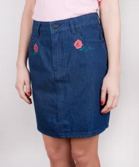 ROSE DENIM SKIRT