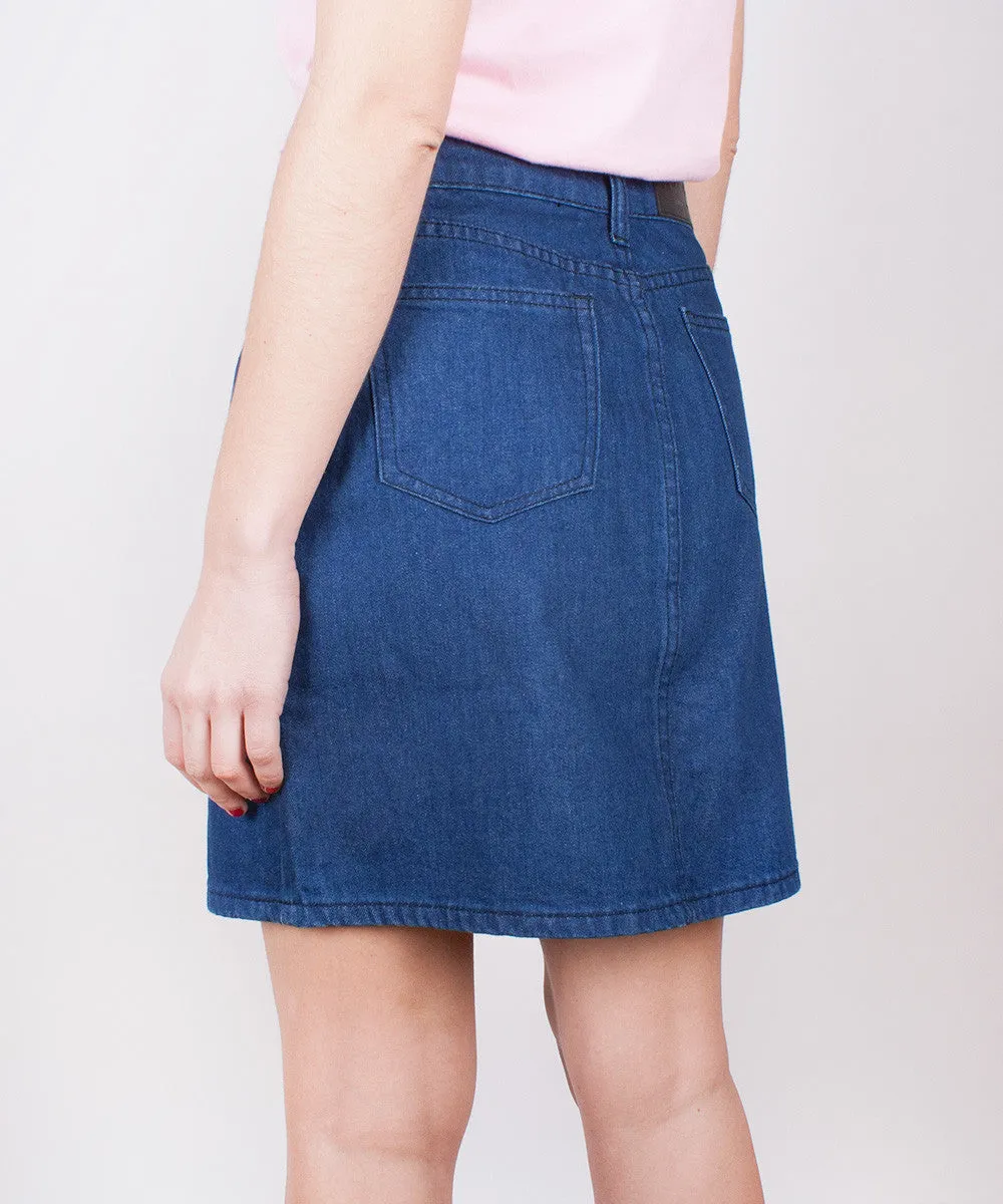 ROSE DENIM SKIRT