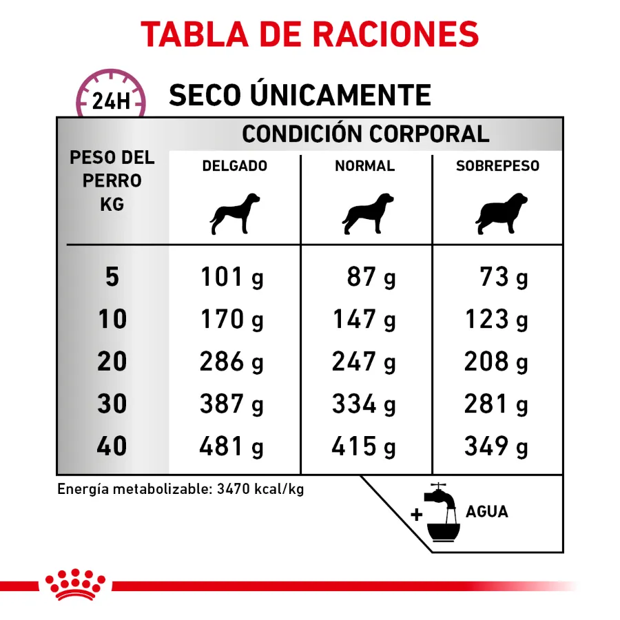 Royal Canin Prescripción Alimento Seco Soporte para Movilidad para Perro Adulto Raza Pequea/Mediana, 4 kg