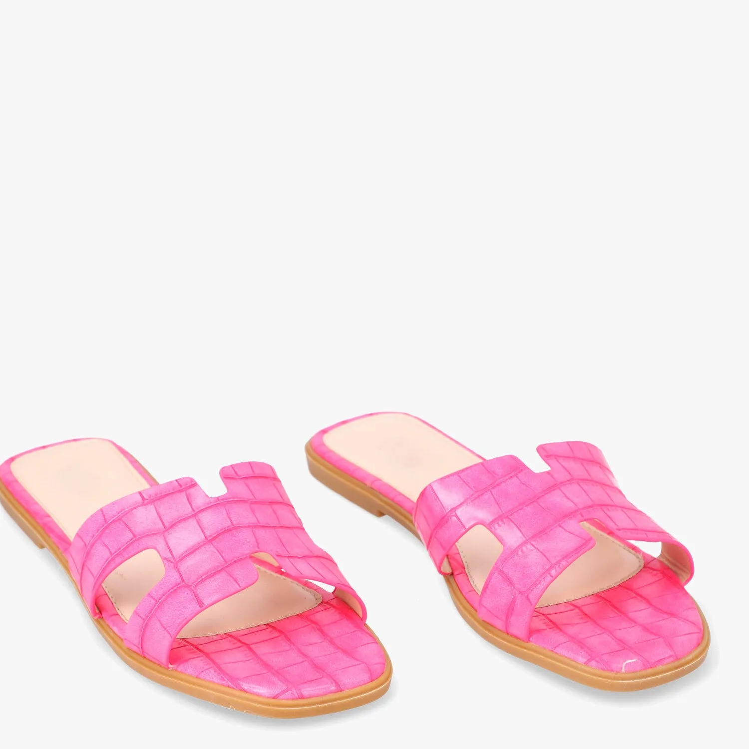 Sandalias Orion rosa magenta