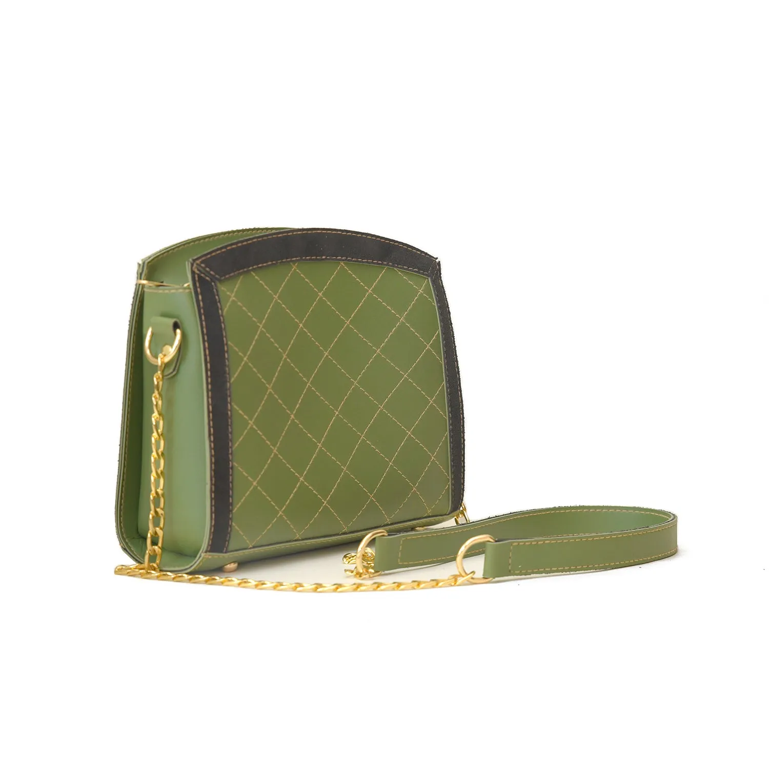 sonic crossbody green bag