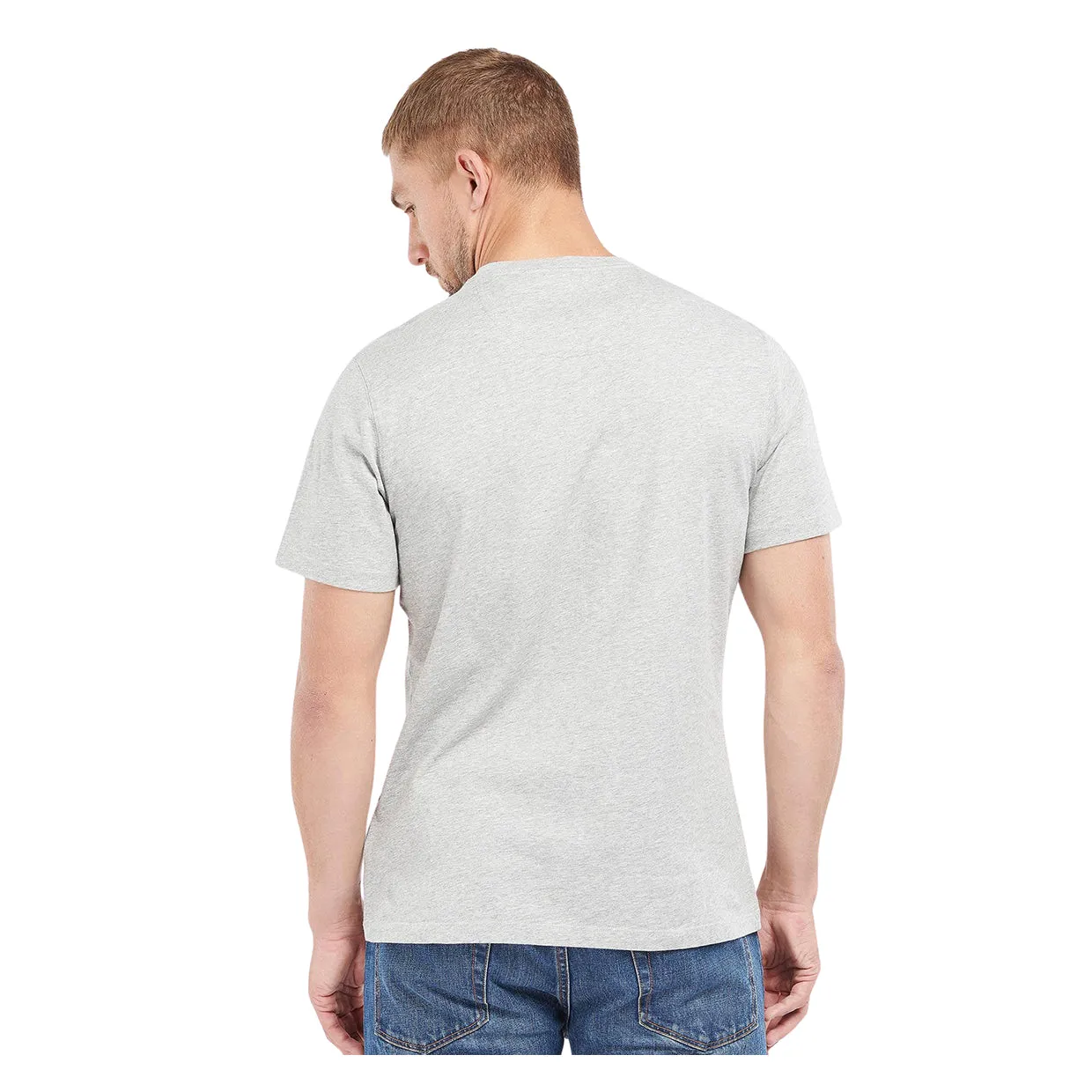 T-shirt Barbour International Steve McQueen Reel Grigio