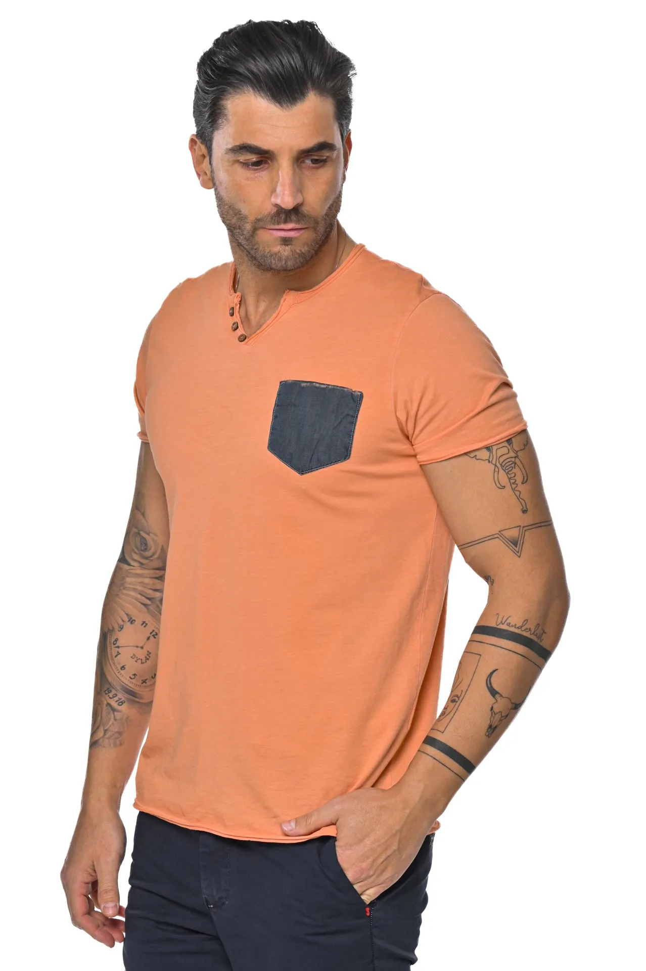 T-shirt con taschino DPE 2328 SS23