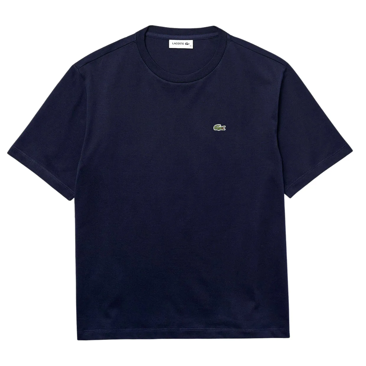 T-shirt Donna Lacoste Girocollo Blu Navy