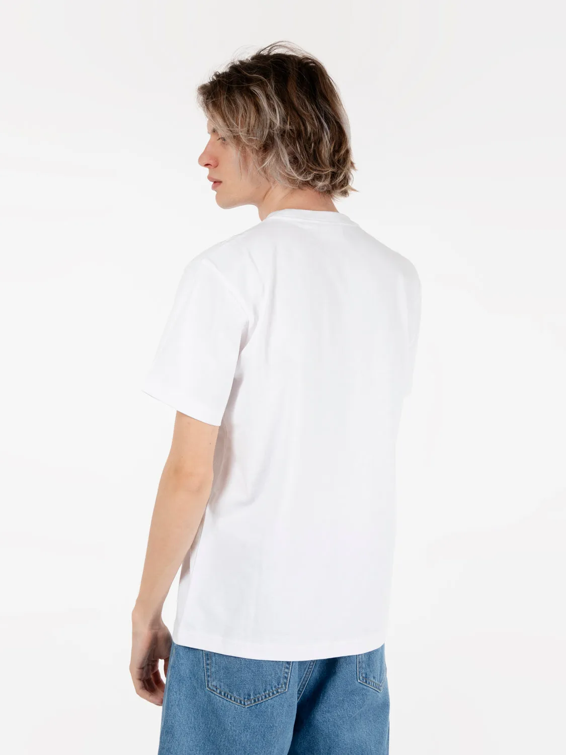 T-shirt established works eyes pocket white