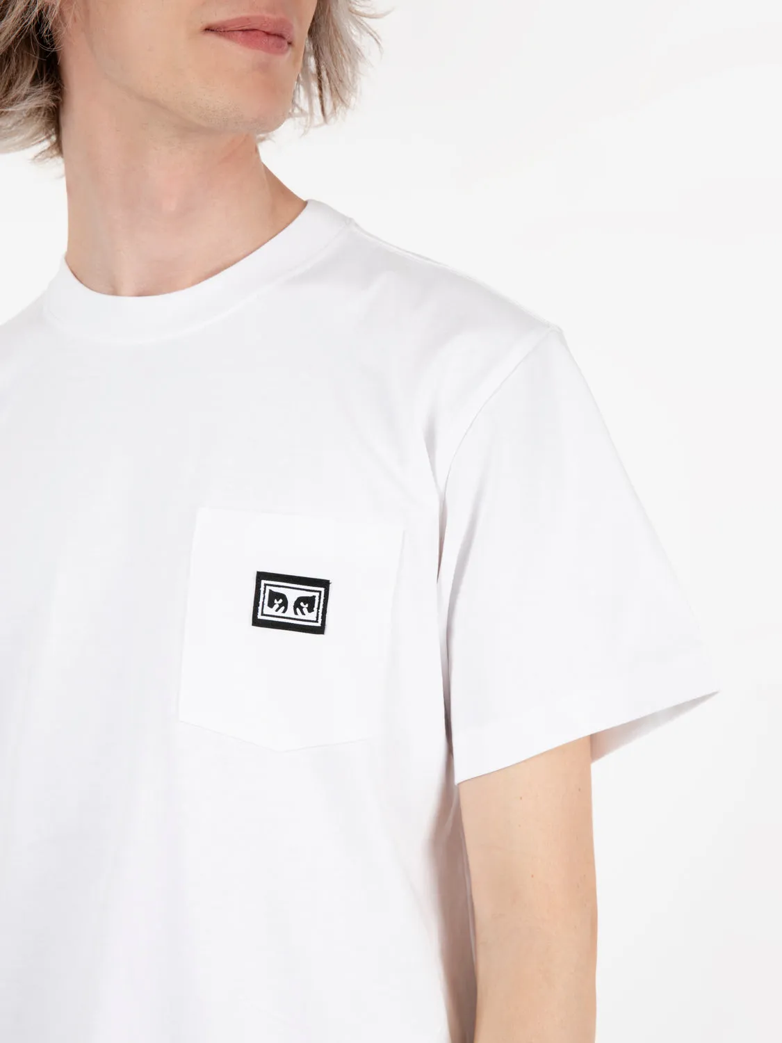 T-shirt established works eyes pocket white