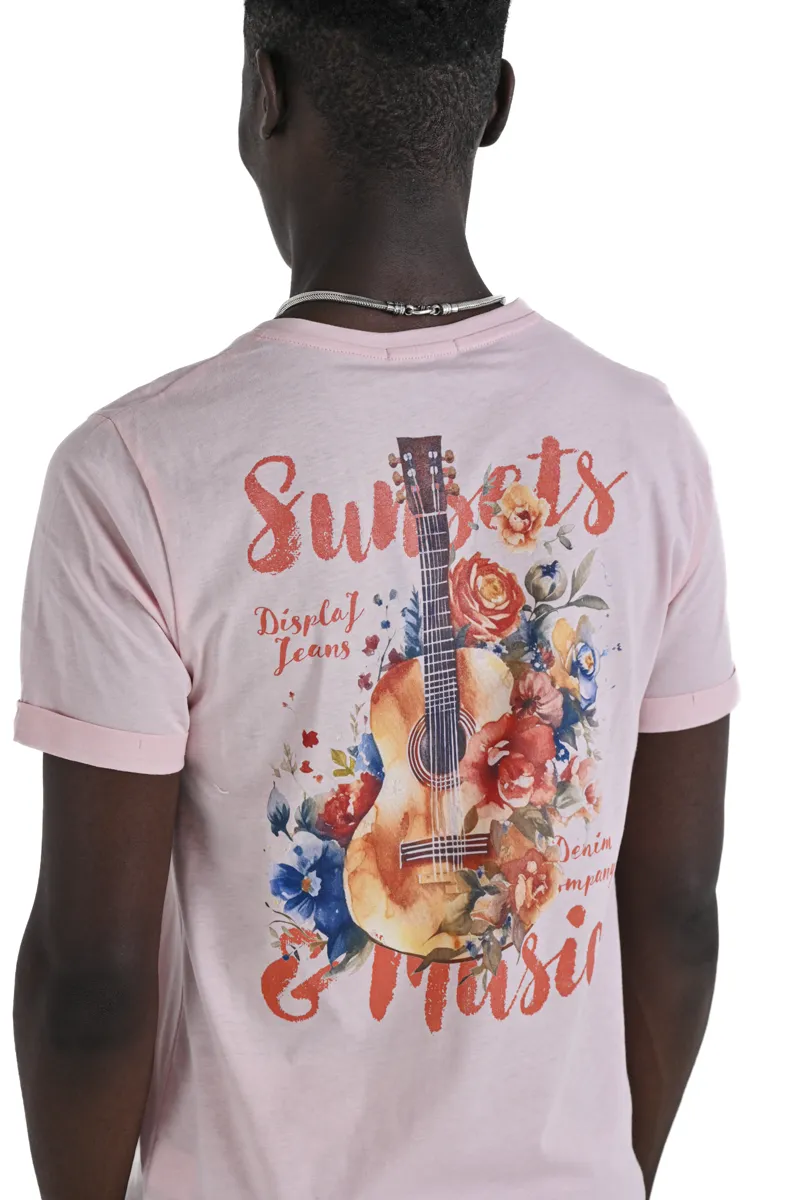 T-Shirt regular Music Rosa SS24