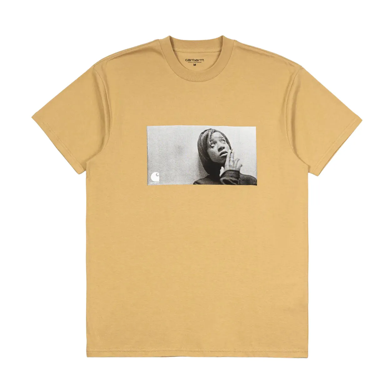 T-shirt Uomo Carhartt WIP S/S Archive Girl Senape