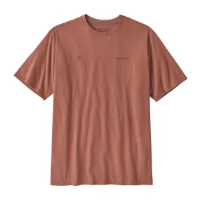 T-shirt Uomo Patagonia Forge Mark Responsibili-Tee Coccio