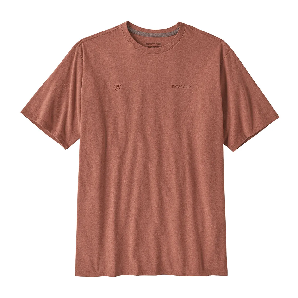 T-shirt Uomo Patagonia Forge Mark Responsibili-Tee Coccio