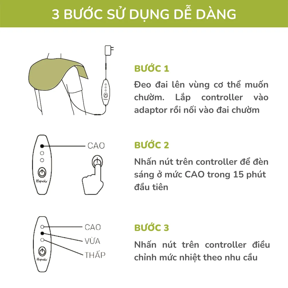 Tấm Thảo Dược Thay Thế Cho Gối Chườm Thảo Dược - Làm Nóng Bằng Điện