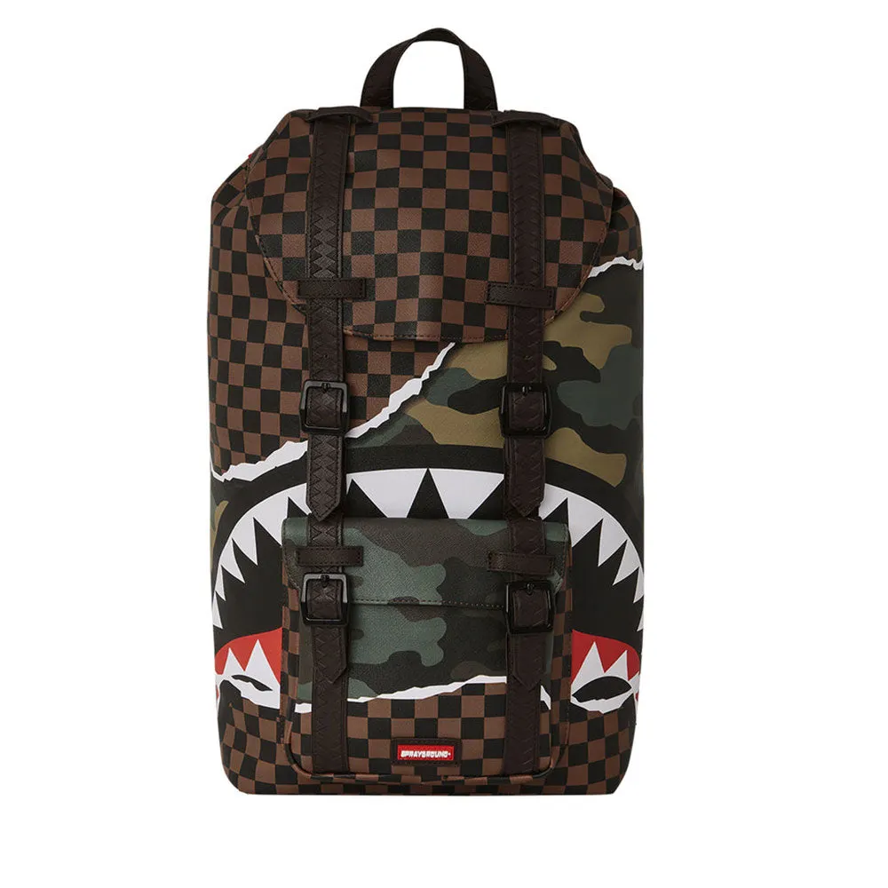 Zaino SPRAYGROUND Chiuso con Coulisse stampa Tear it Up Camo Hills