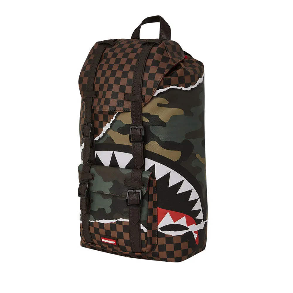 Zaino SPRAYGROUND Chiuso con Coulisse stampa Tear it Up Camo Hills